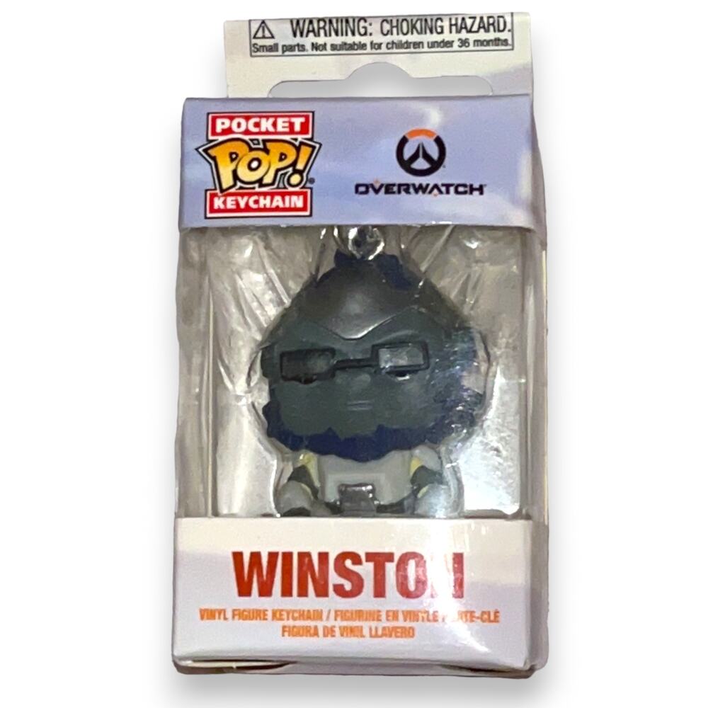 Funko Pocket Pop! Overwatch Keychain Winston - NEW!